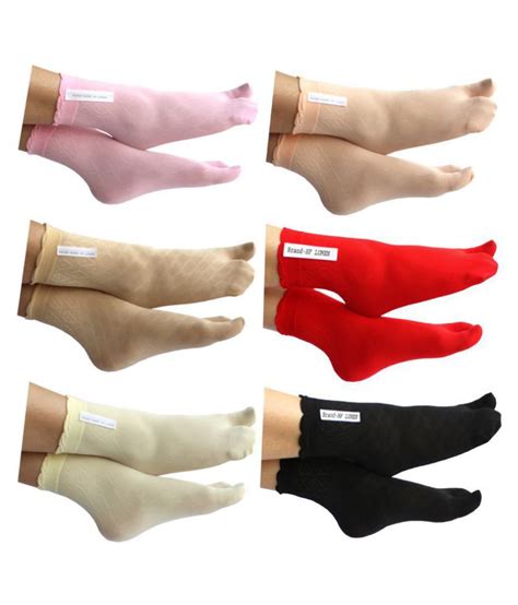 women's nylon socks|ladies ankle high nylon socks.